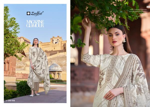 Zulfat Farhana Vol 6 Cotton Printed Dress Material Collection